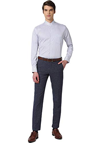 Image of Peter England Men's Slim Fit Formal Shirt