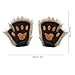 COSYEARS Cat Fox Mask Tail and Paws Gloves Set Furry Animal Therian Kit Masquerade Halloween Costume Accessory