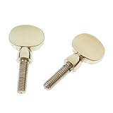 2 tornillos de cuello de saxofón, tornillo de apriete para instrumentos de viento de madera