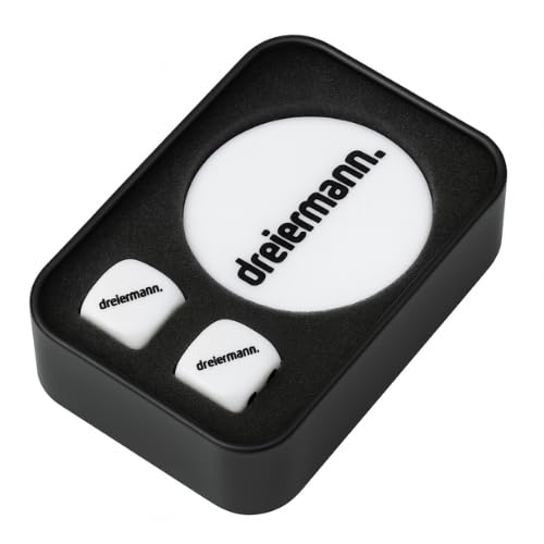 dreiermann. - The Original Drinking Game - Dice Game for Adults, White/Black, 9,5cm x 6cm x 2,2cm - Image 2