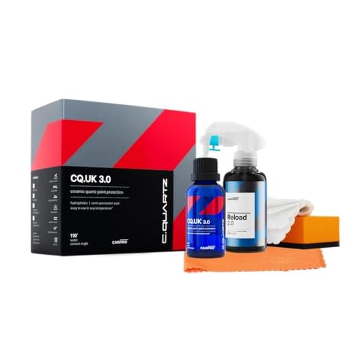 CARPRO CQUARTZ UK 3.0 - Ceramic Coating for Cars - (30ml Kit w/Reload 2.0)
