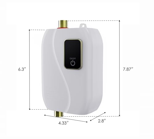 Generic Tankless Water Heater Electric, Instant Hot Water Heater Under Sink thumb #6