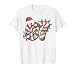 Candy Cane 67 Funny Christmas 67 Six Seven Candy Cane Crew T-Shirt