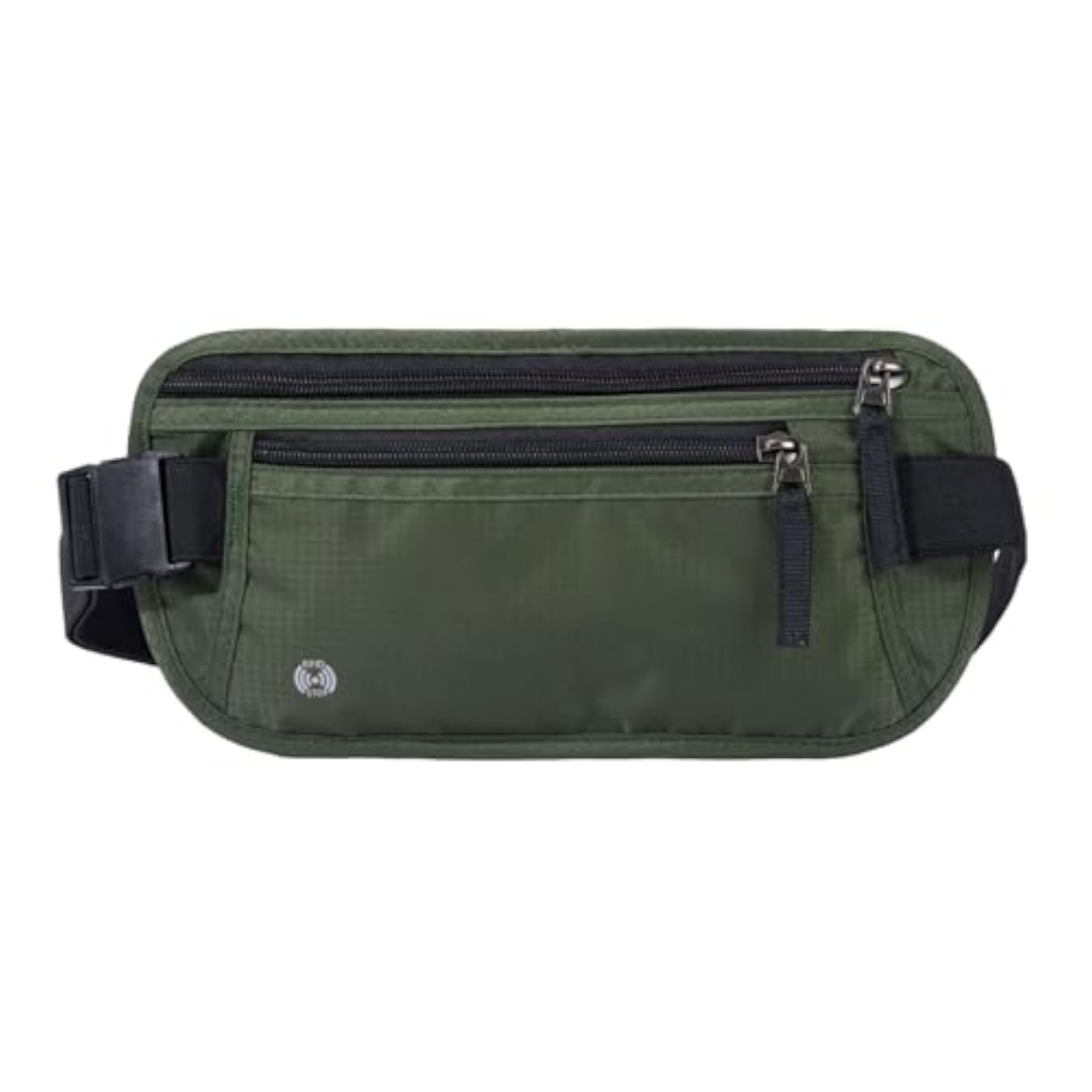 Water-Resistant Hidden Passport Holder Bag, Adjustable Strap