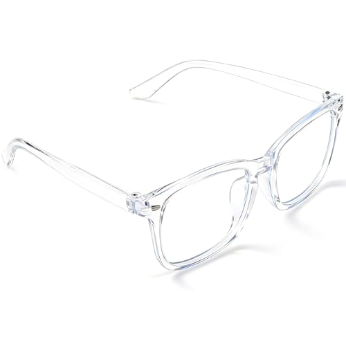 Lunettes Anti Lumière Bleue Homme Femme Protection Fatigue Oculaire Lunette Repos Gaming Filtre UV400 Transparent pour Écran PC TV Smartphone Lecture...