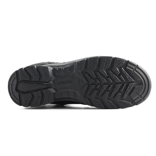 BLÅKLÄDER 2257 Elite 8" Safety Boot – Full-Grain Leather, Composite Toe, Waterproof, Electrical Hazard Protection, 200g Thinsulate™ Insulation, Cold Isolation Membrane, Quick-Zip Side Access,4