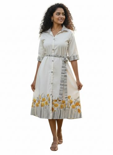 Robe classique Bloom & Border Varanga pour femme élégante