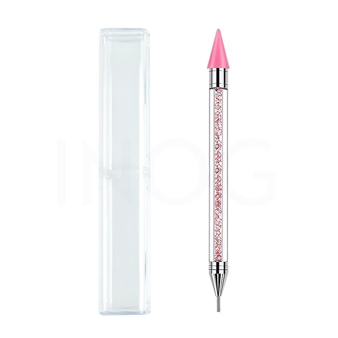 Rhinestone Picker Dotting Pen | Dual-Ended Nail Rhinestone Picker Wax Tip Pencil Pick Up Crystal Earring PickerApplicator, Handle Manicure Nail Art DIY Decoration Tool (1PCS)-image-38