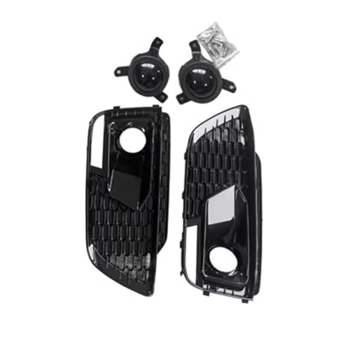 Grille Phare Antibrouillard pour Q5 S Line 2018-2020 | Calandre Pare-chocs Avant Droite