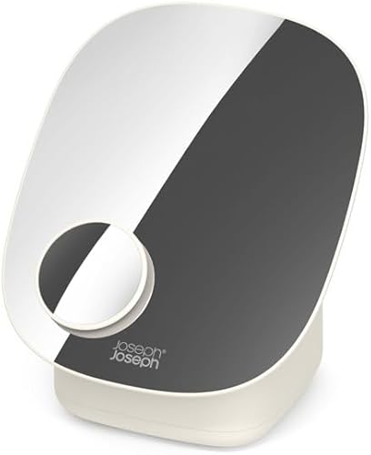 Joseph Joseph Viva Organizador de almacenamiento de cosméticos de maquillaje, grande con espejo, carcasa disponible en Yaxa Peru