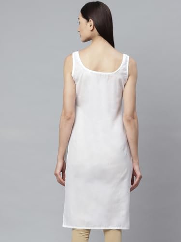 Image of Ada Womens Terivoile Cotton Suit Full Slip /Camisole (Pack of 2) A301831