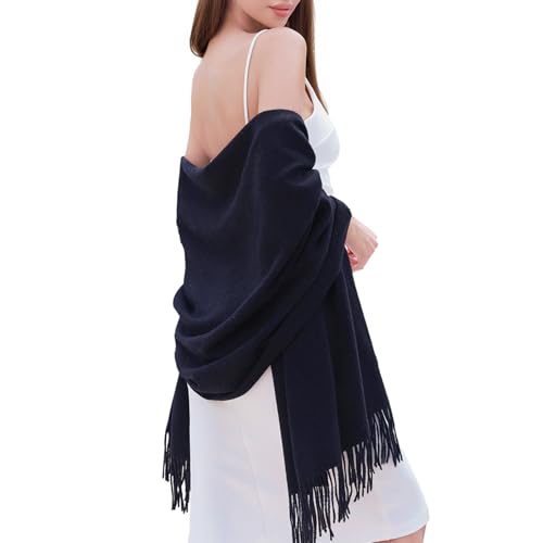 RIIQIICHY Women Scarf Pashmina Shawls and Wraps for Wedding Ladies Winter Scarves