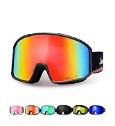 Amazon.com : JetBlaze Ski Goggles Mens Women Unisex OTG Ski ...