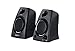 Produktbild Logitech Z130 PC-Lautsprecher, Stereo Sound, 2 Lautsprecher, 10 Watt Spitzenleistung, 3,5 mm Eingang, Klarer Sound, Regler am rechten Lautsprecher, UK Stecker, PC/TV/Handy/Tablet - Schwarz
