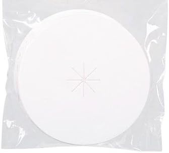 D'light Online Drip Protector - 100 Paper Bobeche Candle Holder for Candlelight Vigil, Church Service, Church Mass, Memorial Service and Devotional Candles (Set of 100)