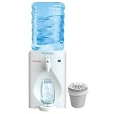 Little Luxury Vitality Mini Water Cooler with Filter, Countertop, Fill At Your Tap, Refillable, BPA-Free 1.8-Gallon Bottle, Filter and Cools Tap Water