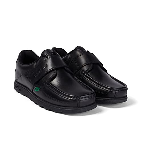 Kickers Boy's Fragma Leather Moccasins #TOP8