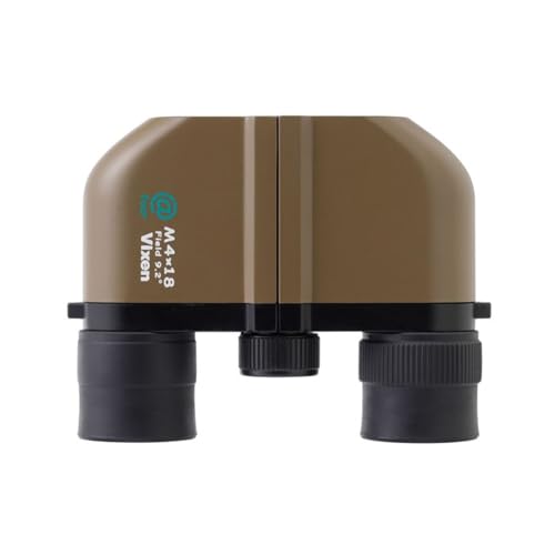 Binoculares Vixen Compactos 4x18 Marrón claro y negro miniatura 3
