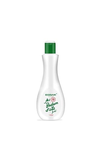 Bebak Leche limpiadora de piel con extracto de almendra amarga, 2.0 fl oz