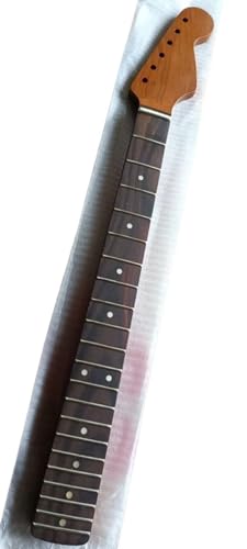Manche de guitare électrique pour réparer votre guitare en érable cuit 21 frettes