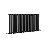 Hudson Reed Revive - Radiador de Diseño 635mm x 1180mm en Negro