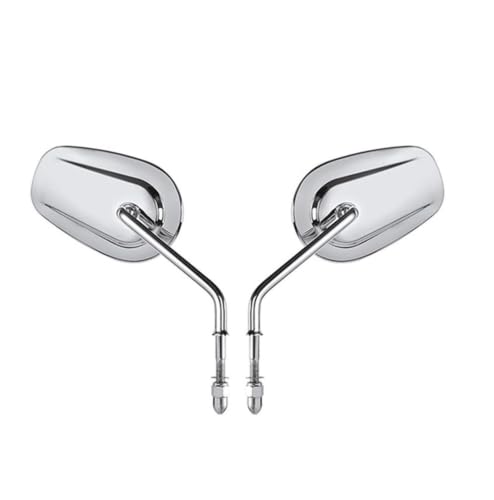 Espejos Motocicleta Retrovisores Chrome para Touring Street Glide y Sportster XL 883