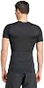 Playeras casuales de compresión Techfit para hombre - Negro 8