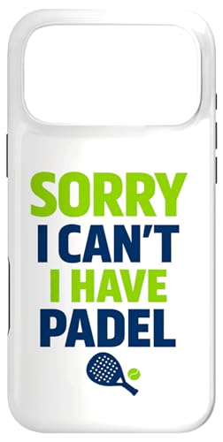 �uSorry I can't have padel�v �y�����X�|�[�c�̖��� �v���[���[�ւ̃M�t�g�B �X�}�z�P�[�X iPhone 17 Pro Max �p