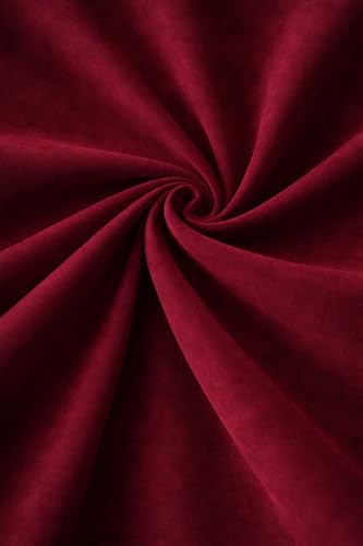 Image of Blackout Curtains for Bedroom Pack of 2 - Maroon 9 Feet Long, 4.5 Ft Wide, Thermal Insulated Room Darkening Curtains, Light Blocking, Noise Reducing & Energy Saving Drapes (9 x 4.5 Ft)