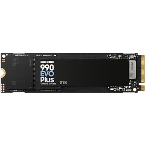 Samsung SSD 990 EVO Plus 2TB, PCIe Gen 4x4 | 5x2 M.2 2280, Up to 7,250 MB/s