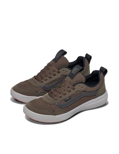 Vans Men's Range EXP Shoe | Athletic Fashion Sneakers for Walking, Hiking & Everyday Wear, Reflective Coal Brown, 9.52