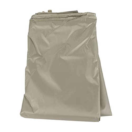 RASTKY Swimmingpool -Abdeckung, Beige Offenes Roll Wasserdicht oder für Hochleistungsgarten Im Freien S490 96 cm (S: 490 * 96 cm)