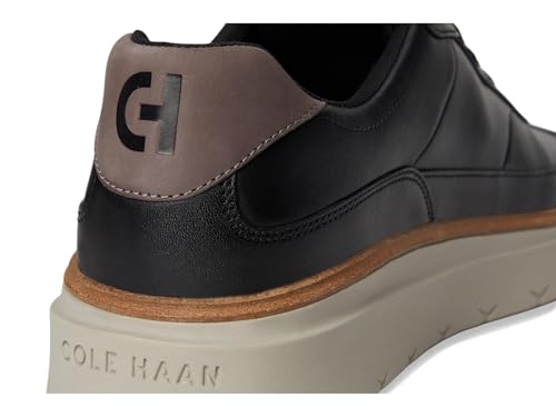 Cole Haan Mens Grandpro Featherarc Bike Toe Sneaker, Black/Plum Kitten/Paloma, 10-M US