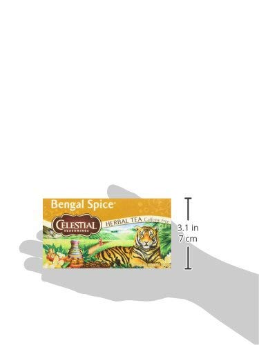 Celestial Seasonings Herbal Tea - Bengal Spice - Caffeine Free - 20 Count (Pack of 6) image 5