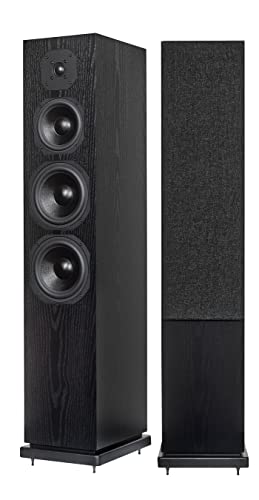 DYNAVOICE – Paire d’enceintes Columna. Réf. : Classic CL-62. Noir - Les Beatles, Paul McCartney, John Lennon, RIngo Starr, George Harrison DYNAVOICE - Paire d'enceintes Columna. Réf. : Classic CL-62. Noir