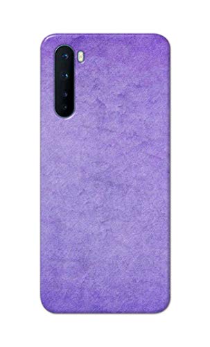 Image of Plain Purple Hard Back Case Cover for OnePlus NORD (2020 Model), OnePlus Z Back Cover -(J5) VNS2226