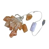 Suspension himalayenne - conception de chargement usb, peut être connecté à un chargeur mural, une banque d'alimentation, un ordinateur et de nombreuses autres sources d'alimentation, des enseignes au néon pour l'esthétique de la décoration murale