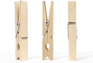 Wooden Pegs for Washing Line Strong & Durable Laundry Pegs for Small Laundry Items  24 Pcs Wooden Clothes Pegs for Woodcraft, DIY Projects & Photos - UK's Traditional Eco Friendly Pegs