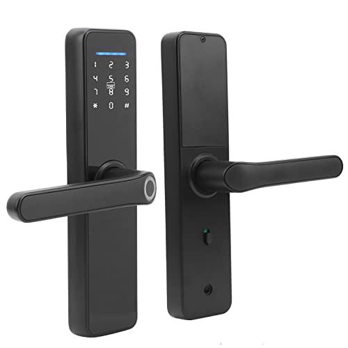 Cerradura Inteligente Cerradura Inteligente Smart 33×19×12 Smart WiFi Electronic Door Lock Fingerprint Password Ic Card Mechanical Keys Unlock for Tuya - Image 4