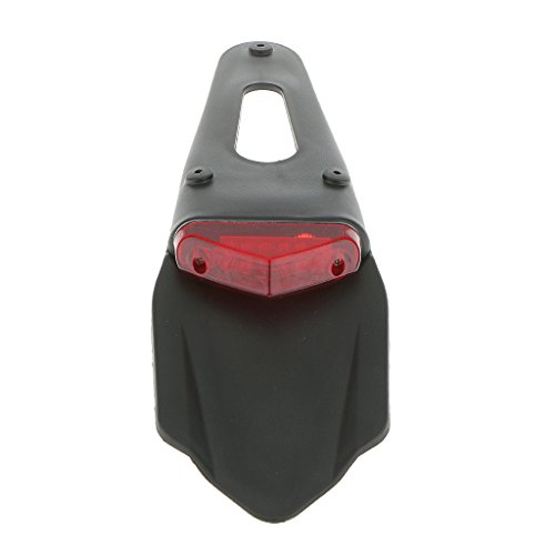 Desconocido Todoterreno Moto Motocicleta Dual de Deporte LRD Freno Guardabarros Luces de Freno Trasera Cola