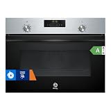 Balay, Horno Compacto, 45 cm de altura, Aqualisis, negro, 3CB4130X3