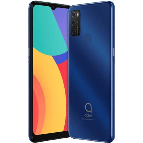 Alcatel 1S (2021) - Smartphone, 6.52 Pollici, 3GB/32GB, Android 11.0, Blu