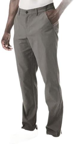 32º DEGREES 32 Degrees Cool Men’s Twill Tech Pant (US, Waist Inseam, 40, 29, Regular, Regular, Gray)