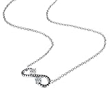 Pierre principale:Zircon 925 bijoux collier femmes colliers et pendentifs