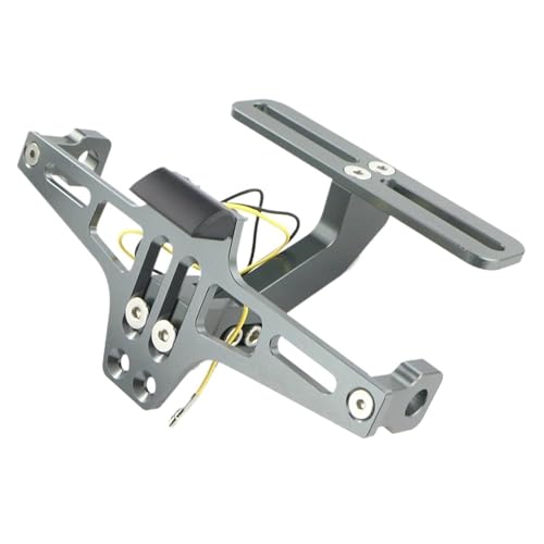 バイク ナンバーステー のために アプリリア のために RSV4 2009-2018 のために Tuono V4 1100 2015-2018 リアテール Tidy フェンダーエリミネーター CNC ナンバープレートホルダーブラケット(3)