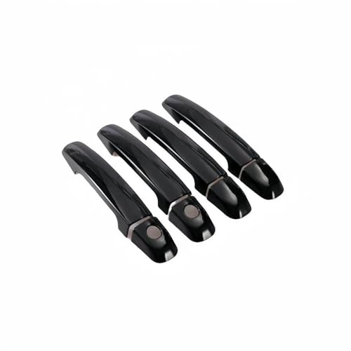 Poignée de porte en fibre de carbone pour Suzuki Swift look noir brillant haut de gamme