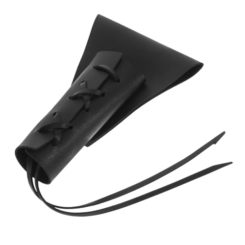 BESPORTBLE Retro Pu Leather Sword Frog Medieval Knight Sword Sheath Fixed Accessory