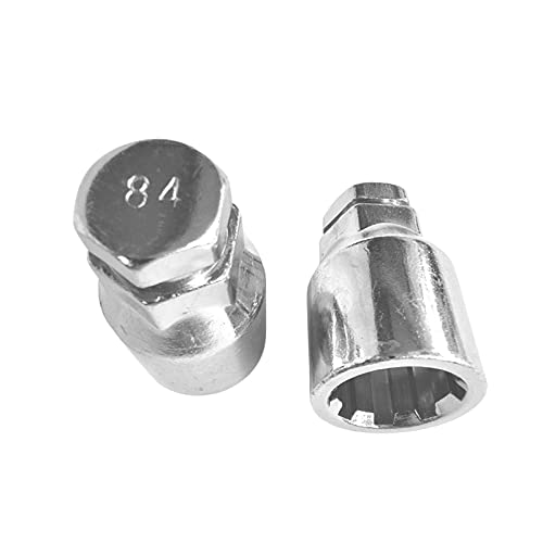 AutoPremiumTeile BIMECC Ersatzschlüssel 84 für Felgenschlösser Felgenschloss-Schlüssel Adapter Schlüsselnummer Schlüsselcode Felgenschlossnuss Demontage-Werkzeug Knack-Werkzeug Lösewerkzeug Ausdreher