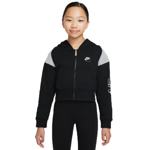Chaqueta NIKE Air de deporte con capucha y cremallera para ropa de niñas