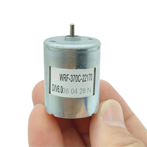 Mini moteur 370 CC haute vitesse 11500 tr/min pour rotation fluide 6V-12V
